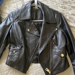 Leather jacket